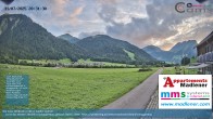 Archiv Foto Webcam Schoppernau Unterdorf im Bregenzerwald 19:00