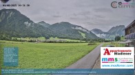 Archiv Foto Webcam Schoppernau Unterdorf im Bregenzerwald 09:00