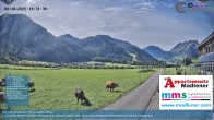Archiv Foto Webcam Schoppernau Unterdorf im Bregenzerwald 13:00