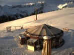 Archived image Webcam mountain restaurant "Berghof Golm", Vorarlberg 05:00