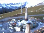 Archived image Webcam mountain restaurant "Berghof Golm", Vorarlberg 05:00