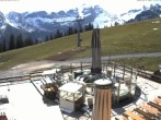 Archived image Webcam mountain restaurant "Berghof Golm", Vorarlberg 11:00