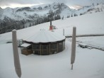 Archived image Webcam mountain restaurant "Berghof Golm", Vorarlberg 06:00