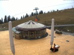 Archived image Webcam mountain restaurant "Berghof Golm", Vorarlberg 11:00