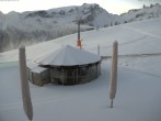 Archived image Webcam mountain restaurant "Berghof Golm", Vorarlberg 06:00