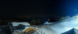 Archiv Foto Webcam Hannigalp Nord, Grächen im Wallis 23:00