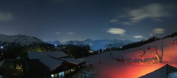 Archiv Foto Webcam Hannigalp Nord, Grächen im Wallis 19:00