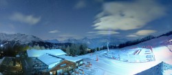 Archiv Foto Webcam Hannigalp Nord, Grächen im Wallis 21:00