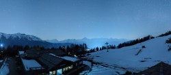 Archiv Foto Webcam Hannigalp Nord, Grächen im Wallis 23:00