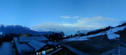 Archiv Foto Webcam Hannigalp Nord, Grächen im Wallis 23:00