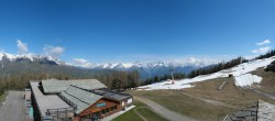 Archiv Foto Webcam Hannigalp Nord, Grächen im Wallis 09:00