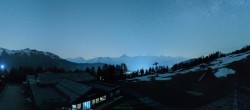 Archiv Foto Webcam Hannigalp Nord, Grächen im Wallis 23:00