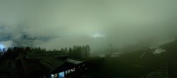 Archived image Webcam north "Hannigalp", Grächen in Valais 01:00