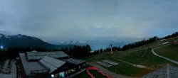 Archived image Webcam north "Hannigalp", Grächen in Valais 23:00