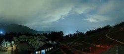 Archiv Foto Webcam Hannigalp Nord, Grächen im Wallis 23:00