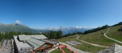 Archiv Foto Webcam Hannigalp Nord, Grächen im Wallis 09:00