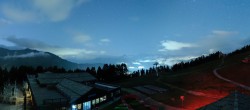 Archiv Foto Webcam Hannigalp Nord, Grächen im Wallis 23:00