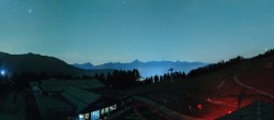 Archived image Webcam north "Hannigalp", Grächen in Valais 01:00