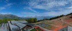Archived image Webcam north "Hannigalp", Grächen in Valais 23:00