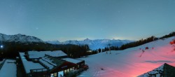 Archiv Foto Webcam Hannigalp Nord, Grächen im Wallis 23:00