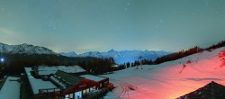 Archived image Webcam north "Hannigalp", Grächen in Valais 01:00