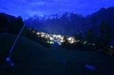 Archiv Foto Webcam Grächen im Wallis 03:00