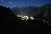 Archiv Foto Webcam Grächen im Wallis 01:00