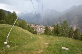 Archived image Webcam Grächen in Valais 19:00