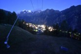 Archiv Foto Webcam Grächen im Wallis 03:00