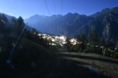 Archiv Foto Webcam Grächen im Wallis 01:00
