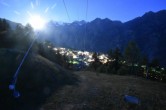 Archiv Foto Webcam Grächen im Wallis 03:00