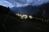 Archiv Foto Webcam Grächen im Wallis 01:00