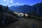 Archiv Foto Webcam Grächen im Wallis 03:00