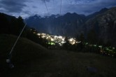 Archiv Foto Webcam Grächen im Wallis 01:00