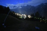 Archiv Foto Webcam Grächen im Wallis 03:00