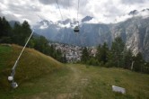 Archived image Webcam Grächen in Valais 13:00