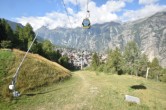 Archiv Foto Webcam Grächen im Wallis 09:00
