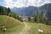 Archiv Foto Webcam Grächen im Wallis 13:00