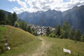Archiv Foto Webcam Grächen im Wallis 15:00