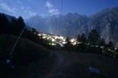 Archiv Foto Webcam Grächen im Wallis 01:00