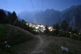 Archiv Foto Webcam Grächen im Wallis 03:00