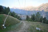 Archiv Foto Webcam Grächen im Wallis 06:00