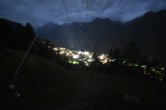 Archiv Foto Webcam Grächen im Wallis 01:00
