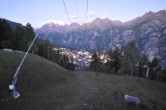 Archiv Foto Webcam Grächen im Wallis 05:00