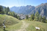 Archived image Webcam Grächen in Valais 13:00