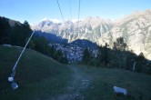 Archiv Foto Webcam Grächen im Wallis 08:00