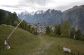 Archiv Foto Webcam Grächen im Wallis 13:00