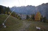 Archiv Foto Webcam Grächen im Wallis 17:00