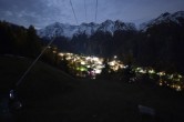 Archiv Foto Webcam Grächen im Wallis 19:00