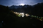 Archived image Webcam Grächen in Valais 23:00